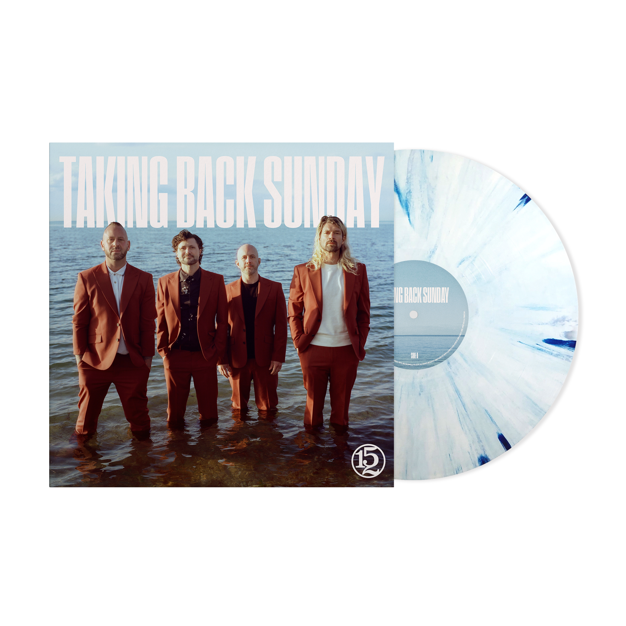 TAKING BACK SUNDAY '152' LP (Limited Edition – Only 500 Made, White w/ Blue Splatter Vinyl)
