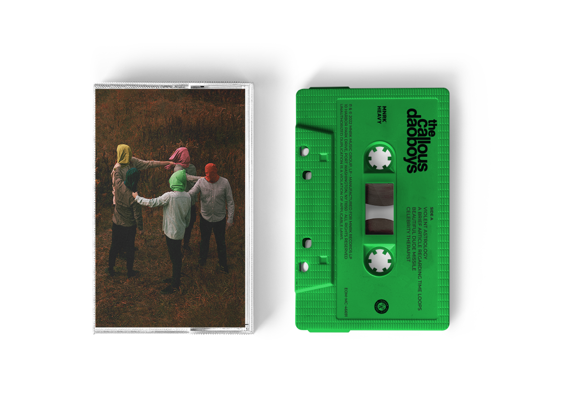 THE CALLOUS DAOBOYS ‘CELEBRITY THERAPIST’ CASSETTE (Green)