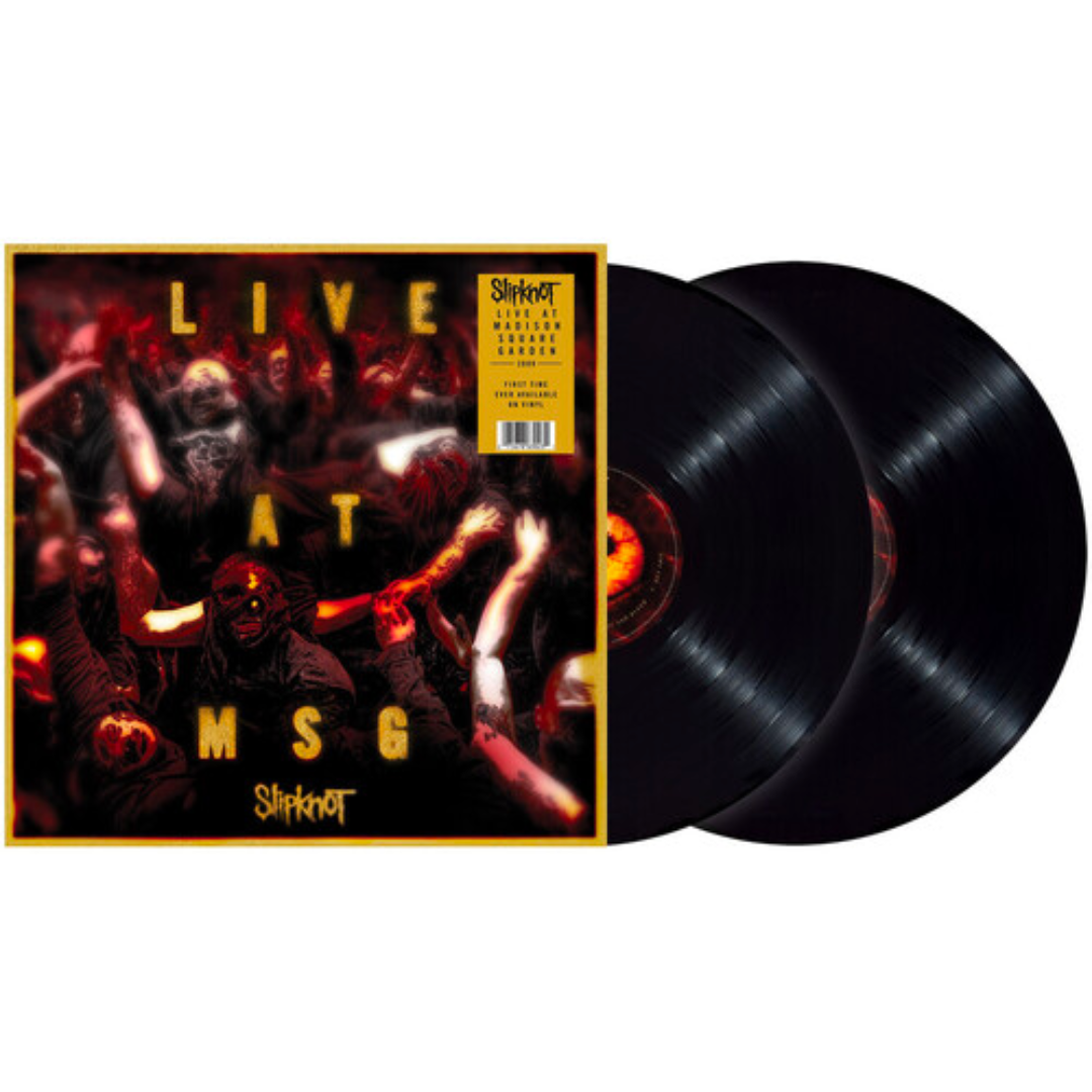 SLIPKNOT LIVE AT MSG VINYL ALBUM COVER