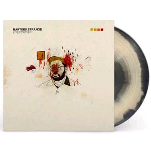 BARTEES STRANGE 'LIVE FOREVER' LP (Bone & Black Swirl Vinyl)