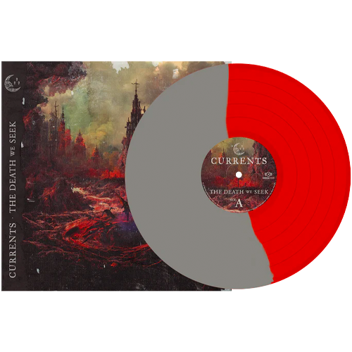 CURRENTS ‘THE DEATH WE SEEK’ LP (Limited Edition – Only 250 made, Half Red / Half Silver Vinyl)