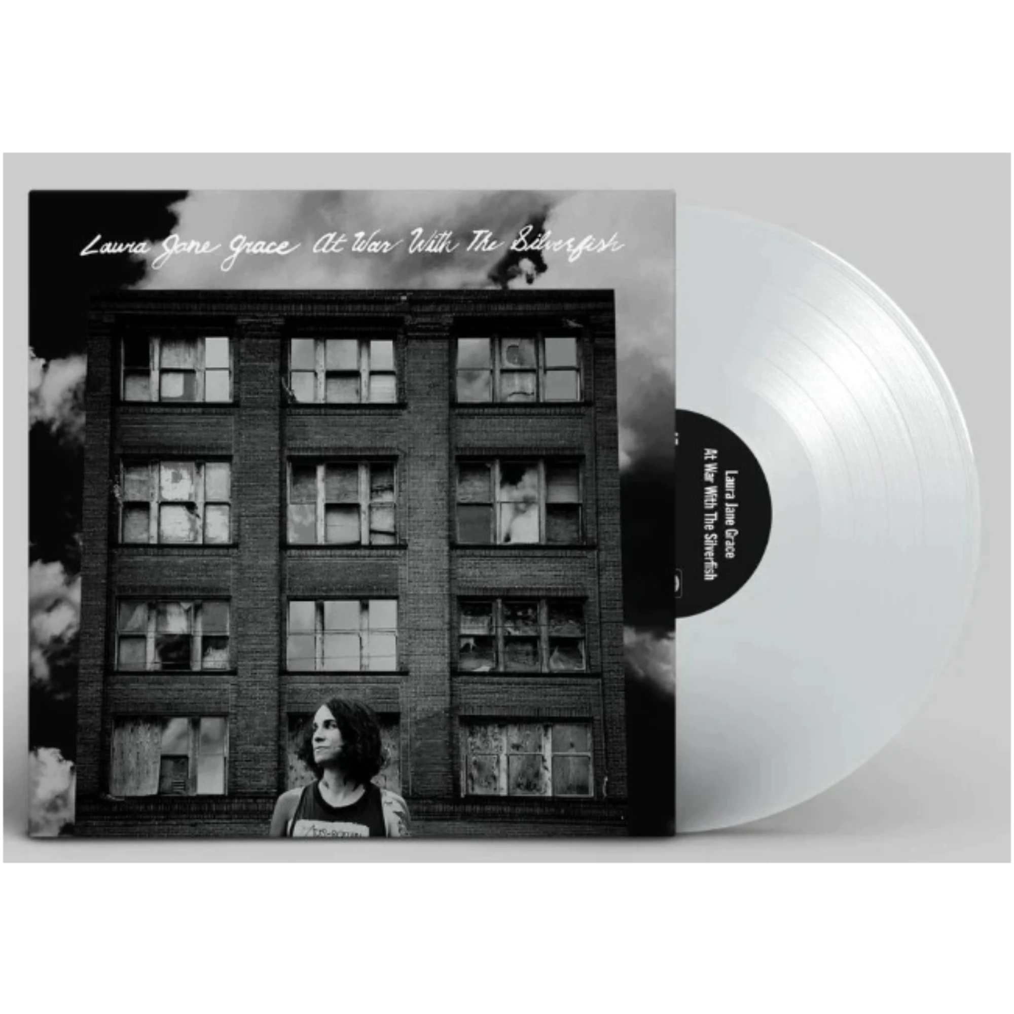 LAURA JANE GRACE 'AT WAR WITH THE SILVERFISH' 10" EP (Clear Vinyl)