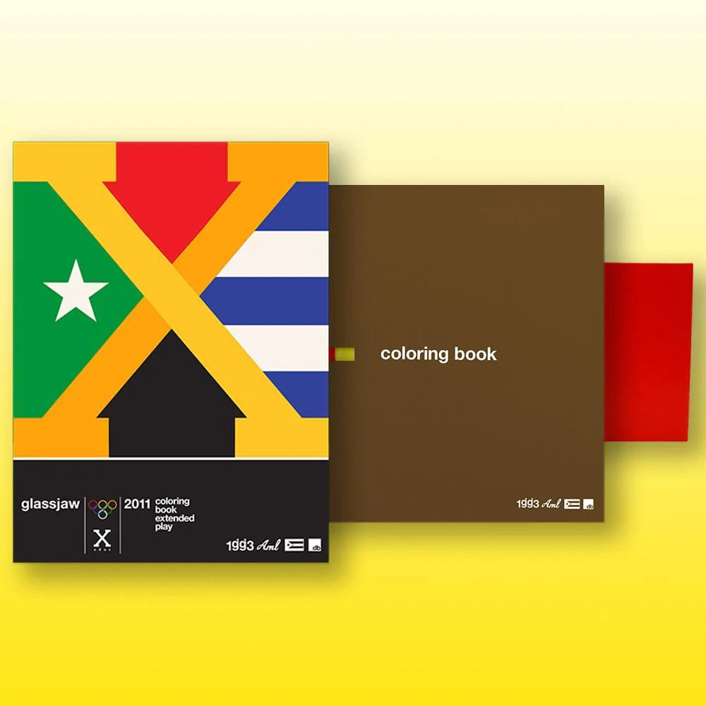 GLASSJAW ‘COLORING BOOK’ RANDOM COLOR EP W/SERIGRAPH