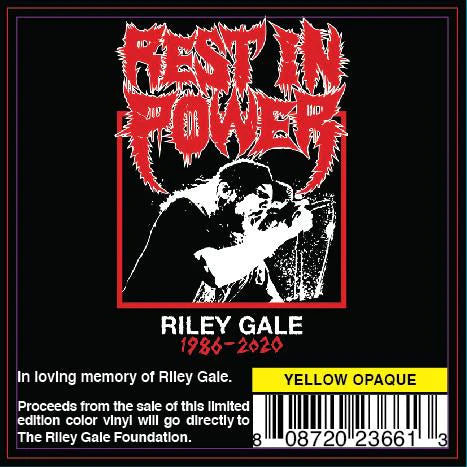 POWER TRIP 'NIGHTMARE LOGIC' LP (Opaque Yellow Riley Gale Foundation Edition Vinyl)