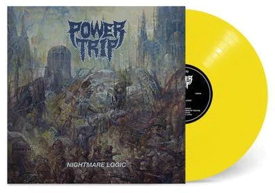 POWER TRIP 'NIGHTMARE LOGIC' LP (Opaque Yellow Riley Gale Foundation Edition Vinyl)