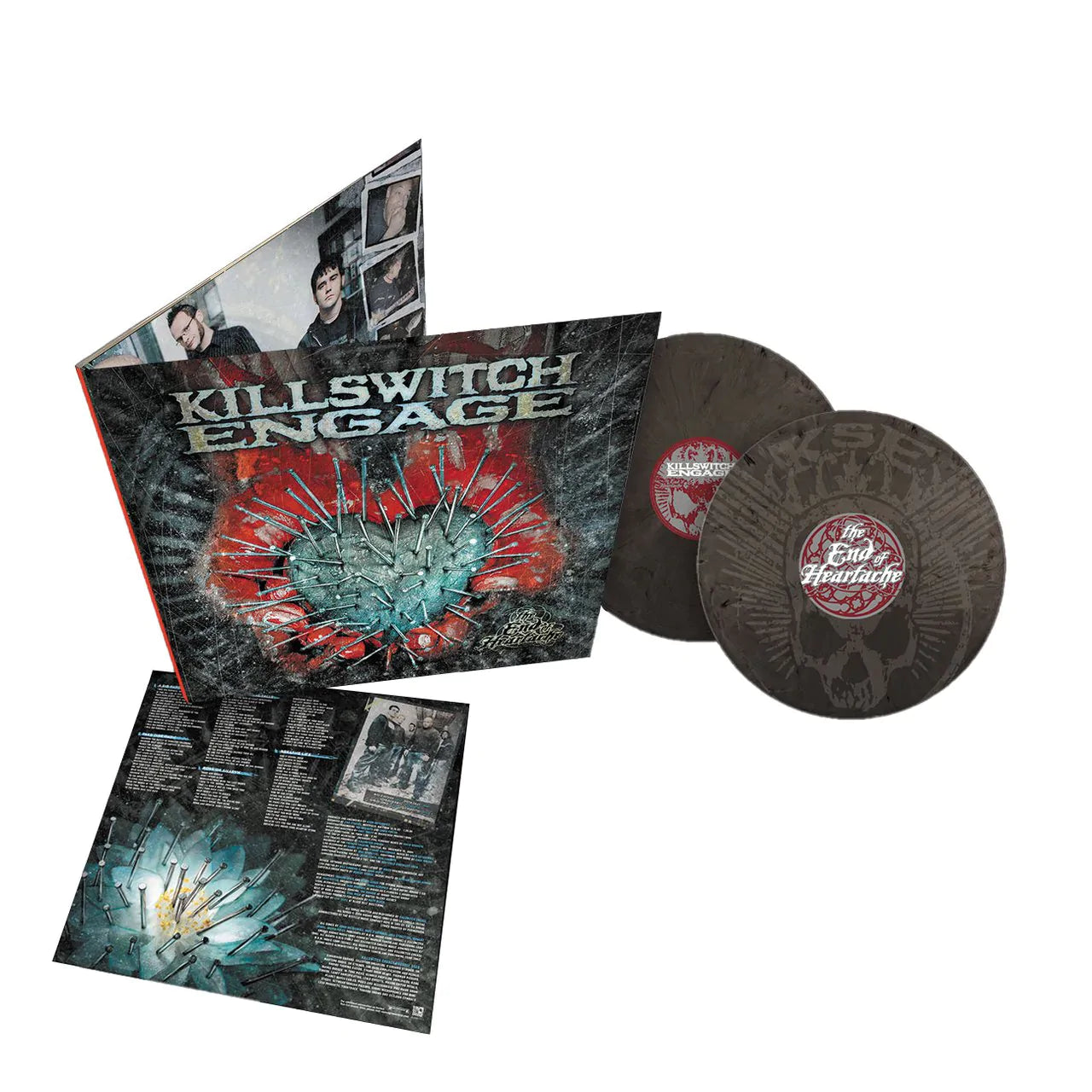 KILLSWITCH ENGAGE 'THE END OF HEARTACHE' 2LP (Limited Edition Black & Silver Vinyl)