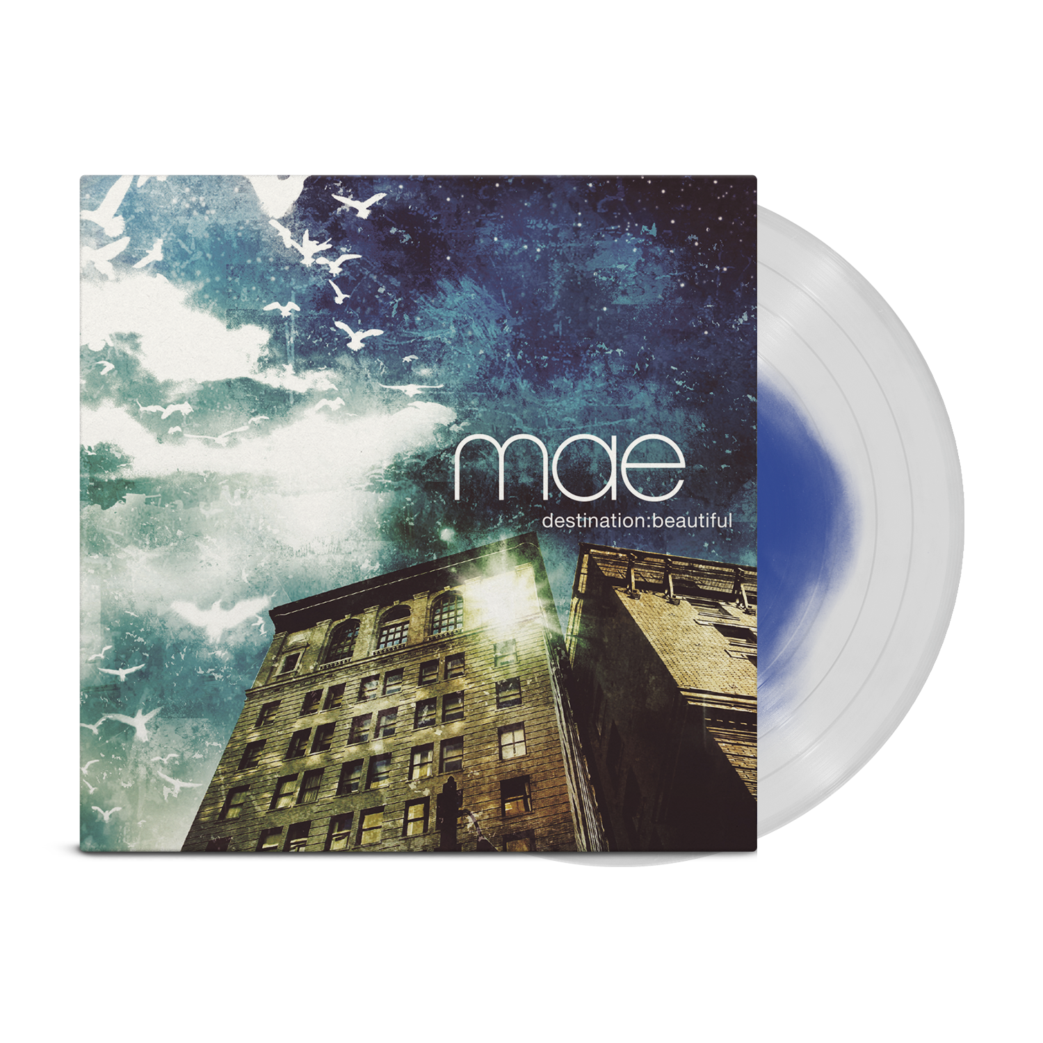MAE ‘DESTINATION: BEAUTIFUL’ LP (Limited Edition – Only 250 Made, Dark Blue Opaque in Clear Vinyl)