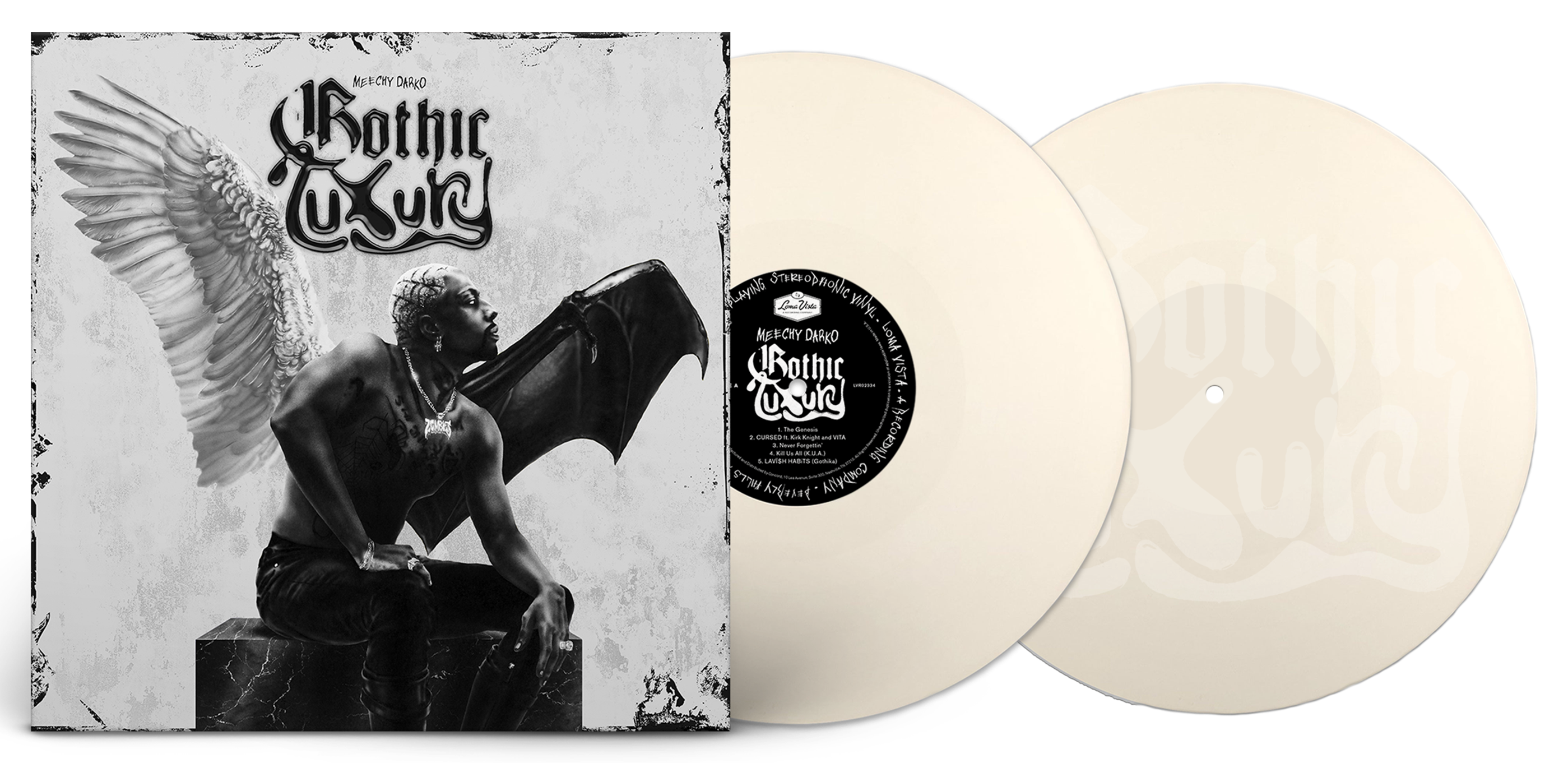 MEECHY DARKO ‘GOTHIC LUXURY’ 2LP (Limited Edition – Only 500 Made, Bone Vinyl)