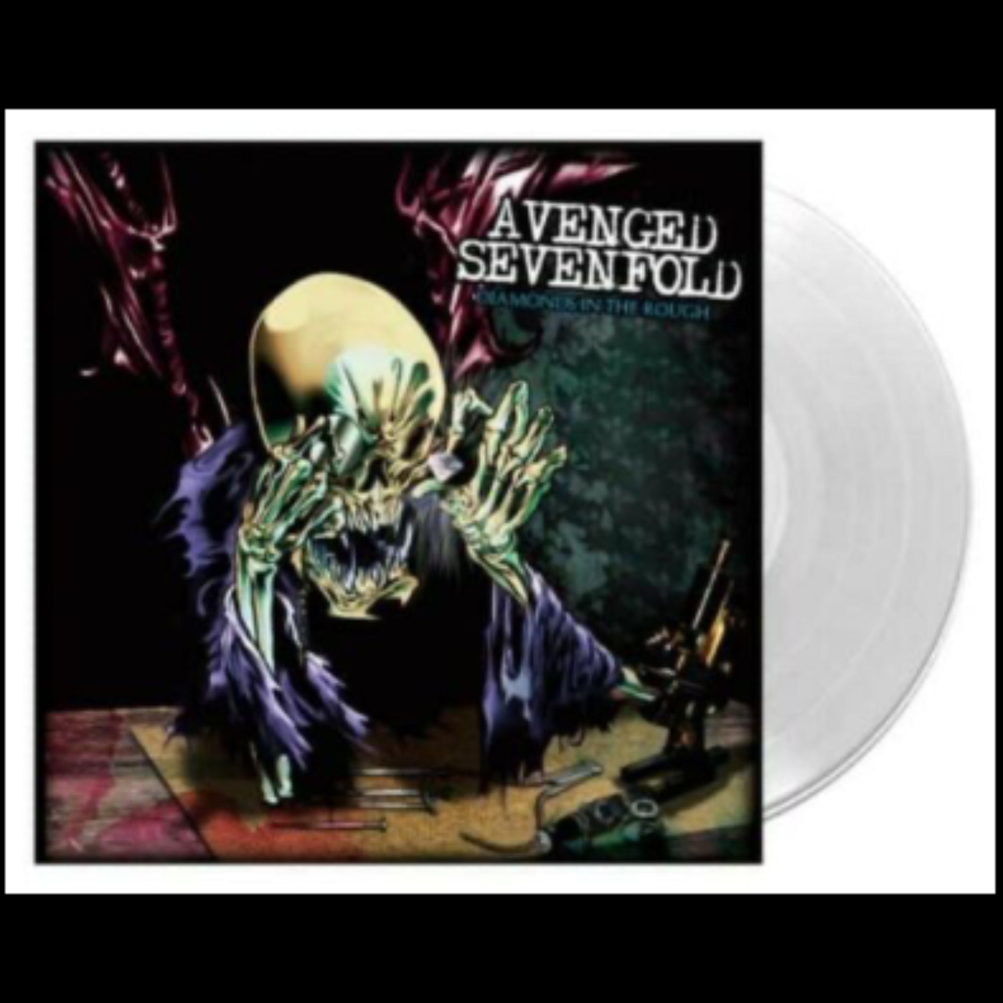AVENGED SEVENFOLD 'DIAMONDS IN THE ROUGH' 2LP (Clear Vinyl)