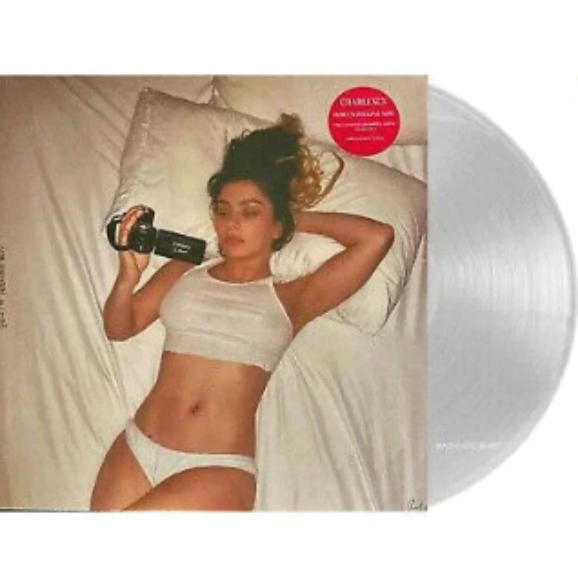 CHARLI XCX 'HOW I'M FEELING NOW' LP (Clear Vinyl)
