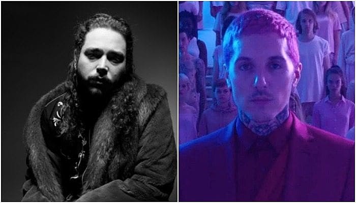 post and bmth collab new photo
