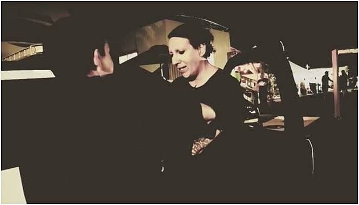 marilyn manson instagram arrest