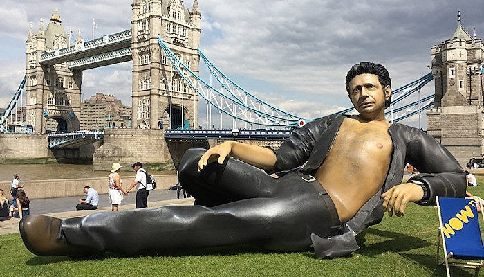 Jeff Goldblum Statue