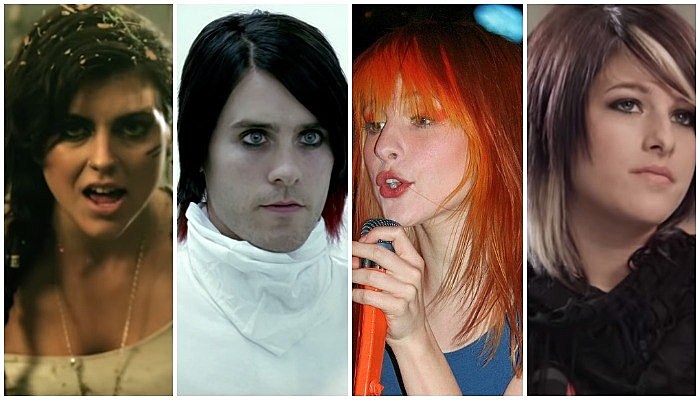 2000s scene hair trends