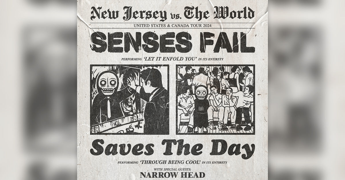 senses fail saves the day 2024 tour dates