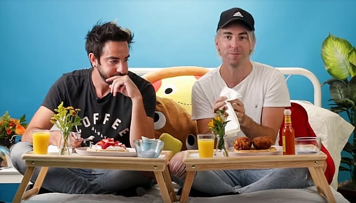 All Time Low's Alex Gaskarth and Jack Barakat on Tasty