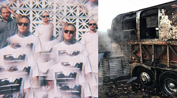 Hundredth bus fire
