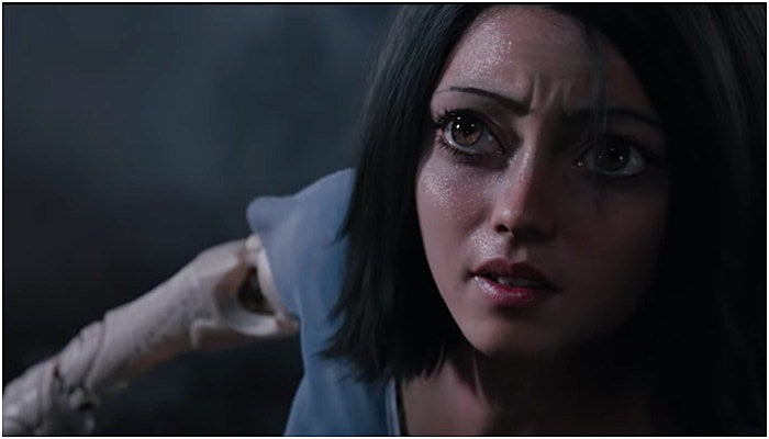 Alita- Battle Angel movie trailer