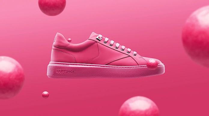 Shoes made of gum