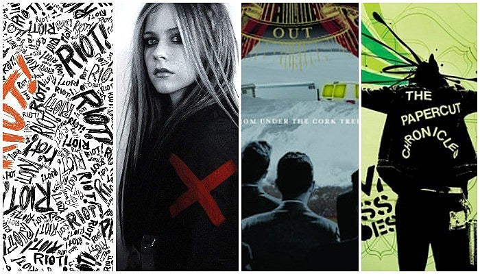 riot paramore under my skin avril lavigne from under the cork tree fall out boy gym class heroes the papercut chronicles 2000s bonus tracks alternative b-sides
