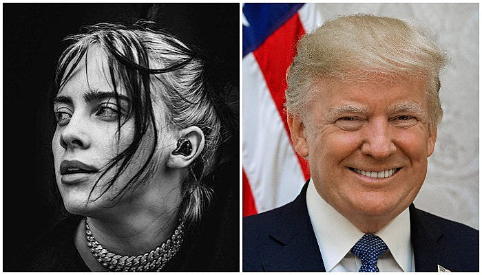 Billie Eilish Donald Trump
