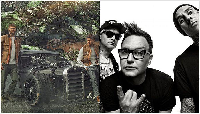 blink-182, the chainsmokers, live collab