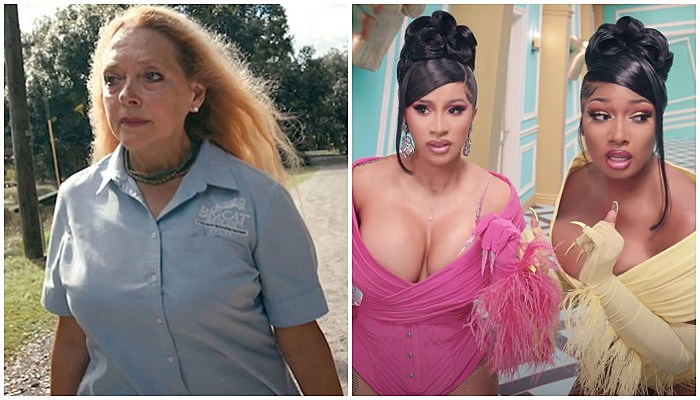 Carole Baskin Megan Thee Stallion Cardi B