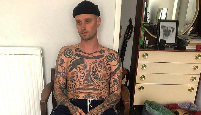 Chris Woodhead tattoo