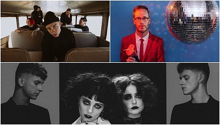 (Photo via Pale Waves // Brian Griffin, Hellogoodbye // Andrew Lee, Sylar)