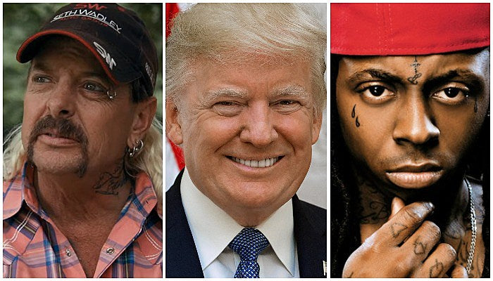 Donald Trump Joe Exotic Lil Wayne
