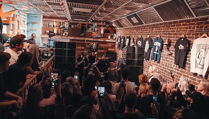 Good Charlotte secret show