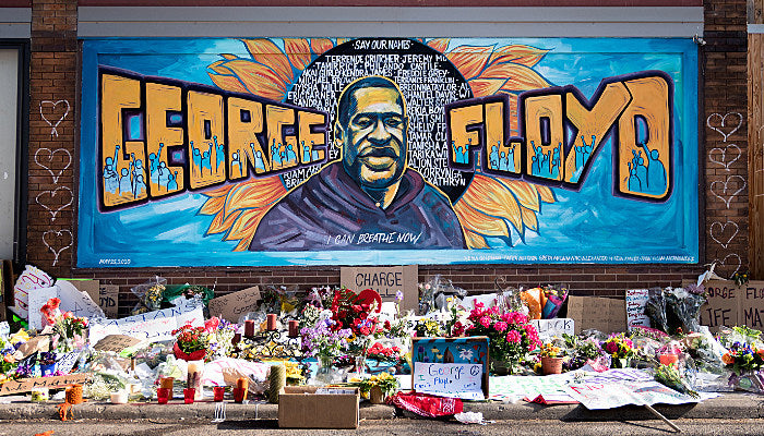George Floyd mural (1)