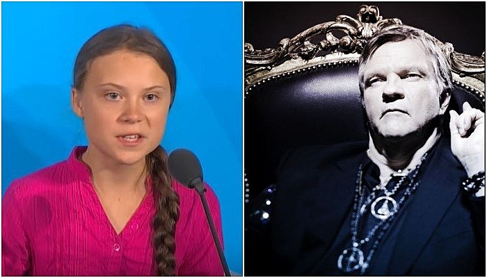 greta thunberg, meat loaf