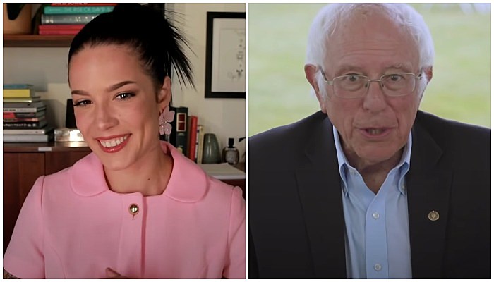 Halsey Bernie Sanders