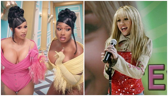 Hannah Montana Megan Thee Stallion Cardi B WAP TikTok