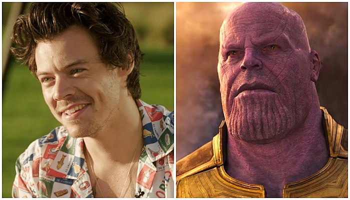 Harry Styles Thanos Marvels Eternals