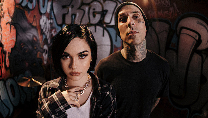 Travis Barker Maggie Lindemann