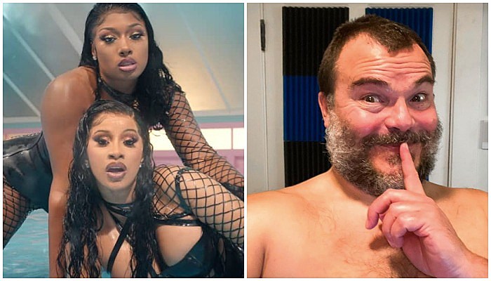 Jack Black WAP Cardi B Megan Thee Stallion