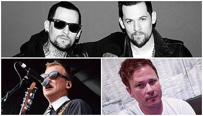Joel and Benji Madden Matt Skiba blink-182 Tom Delonge