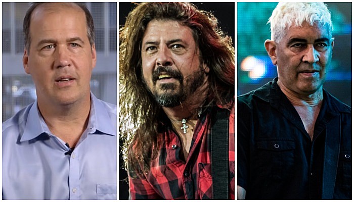 Krist Novoselic Dave Grohl Pat Smear Nirvana
