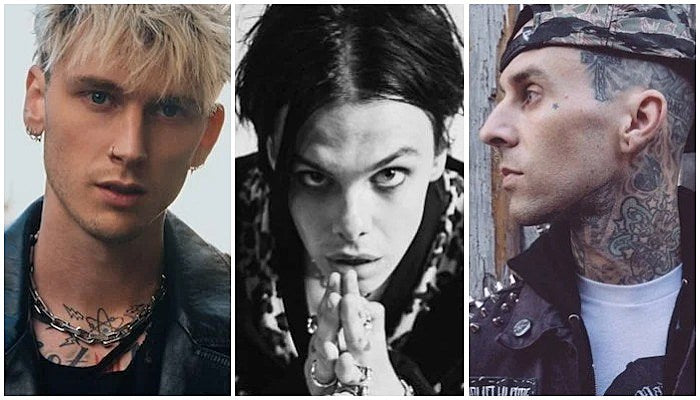 Machine Gun Kelly Travis Barker YUNGBLUD collab