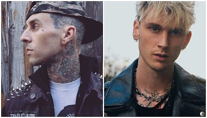 Machine Gun Kelly and Travis Barker