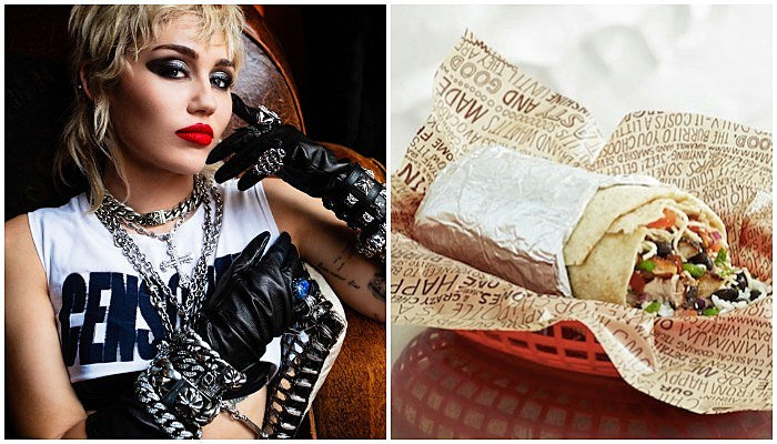 Miley Cyrus Chipotle