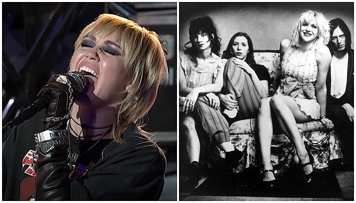 Miley Cyrus Hole Courtney Love
