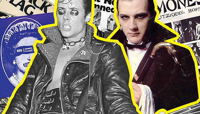 PUNK SINGLE PICTURE SLEEVES '70S-'80S
