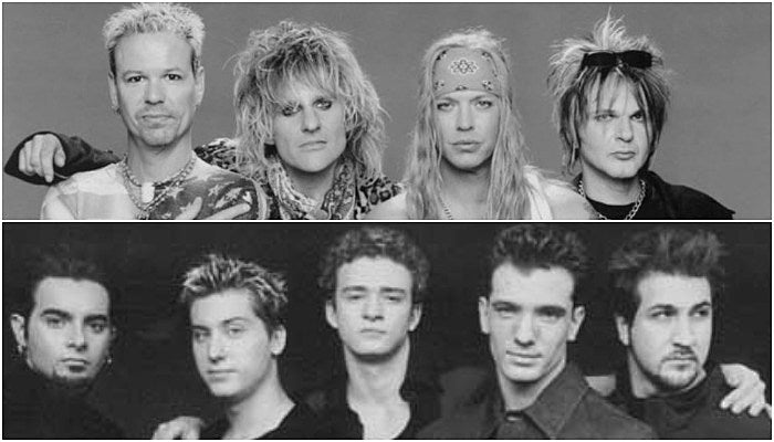 poison, nsync, nothin but a good time