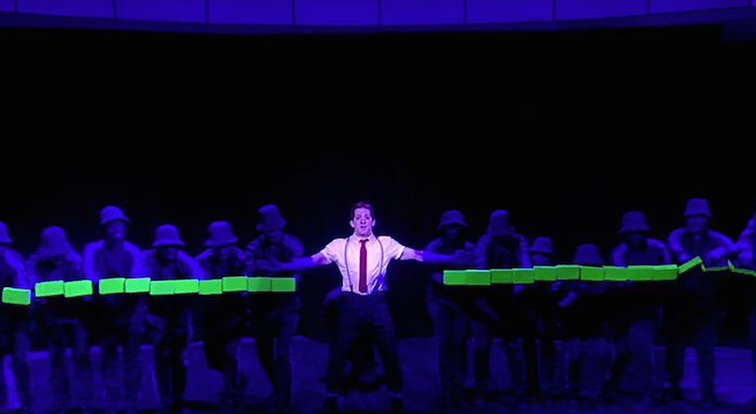 The SpongeBob SquarePants musical cast performed “(Just A) Simple Sponge” on ‘The View’ on Tuesday.