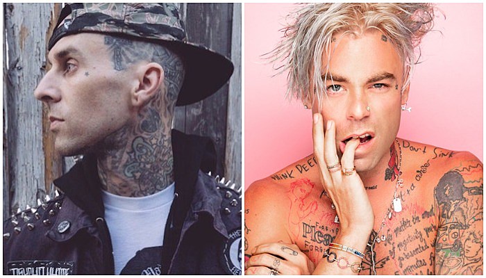 Travis Barker Mod Sun Famous Stars and Straps