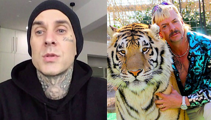 Joe Exotic Tiger King Travis Barker