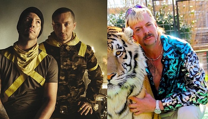 twenty one pilots tyler joseph tiger king
